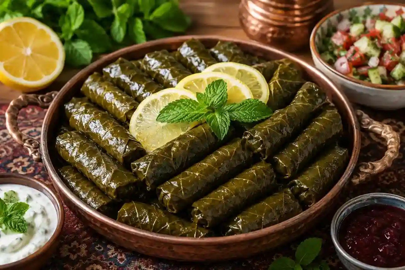 راهنمای جامع پخت دلمه برگ مو مجلسی با چاشنی ملس و حرفهای
