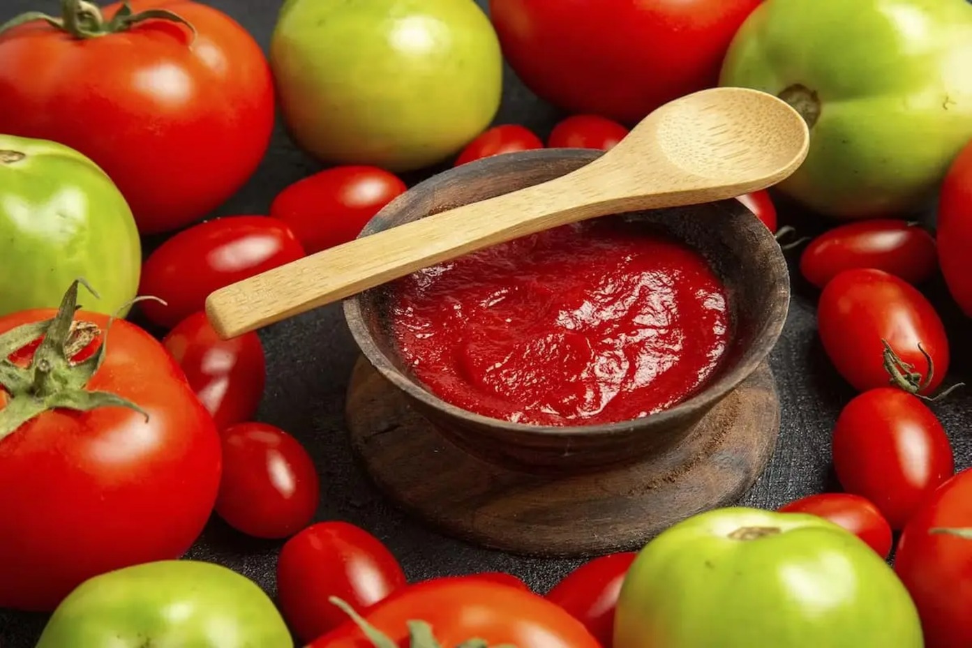 طرز تهیه رب گوجه‌فرنگی خانگی خوشرنگ و غلیظ | راهنمای دقیق