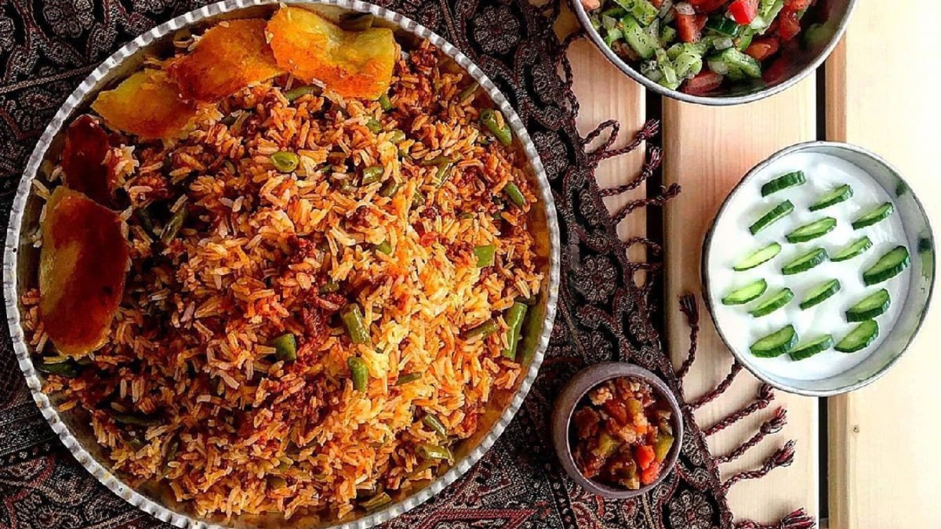طرز تهیه لوبیا پلو مجلسی با گوشت چرخکرده؛ راز خوشمزگی و شفته نشدن