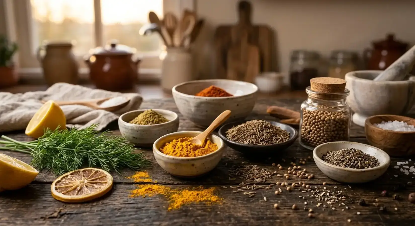 تحلیل شیمی طعم غذا با ادویه؛ بررسی نقش ترکیبات مولکولی