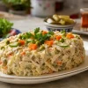 دلایل آب انداختن سالاد الویه و راهکارهای جلوگیری از آن
